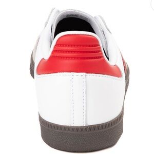 Adidas Samba OG Athletic Shoe - Cloud White / Better Scarlet